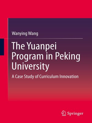 cover image of The Yuanpei Program in Peking University